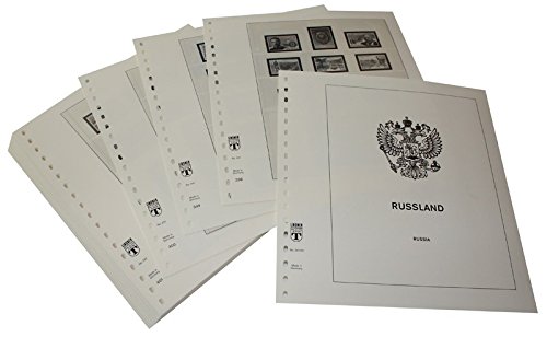 Fédération Russe feuilles pré-imprimées 2003-2006 album timbre Russie