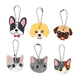 Couvre-clés - cela fonctionne en donnant à vos clés de porter une pochette de protection et d'empêcher vos clés de se salir, couvre-clés capuchons dessin animé