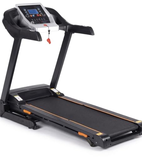 Image of Motorised Treadmill 150kg Weight capicity for Home Gym, Electric Running Machine with Digital Display, 6.5 hp Motor, 18km /h top Speed, Air Cushion Layer (1 Year Warranty) (T440)