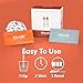 Wondfo 50 Ovulation Test Strips and 20 Pregnancy Test Strips Kit - Rapid Test Detection for Home Self-Checking (50 LH + 20 HCG)