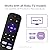 Roku TV Remote Control (Official Manufacturer Product) - Simple Setup, & Pre-Set App Shortcuts - Replacement Remote Compatible with RokuTV Models ONLY (Not Roku Players)