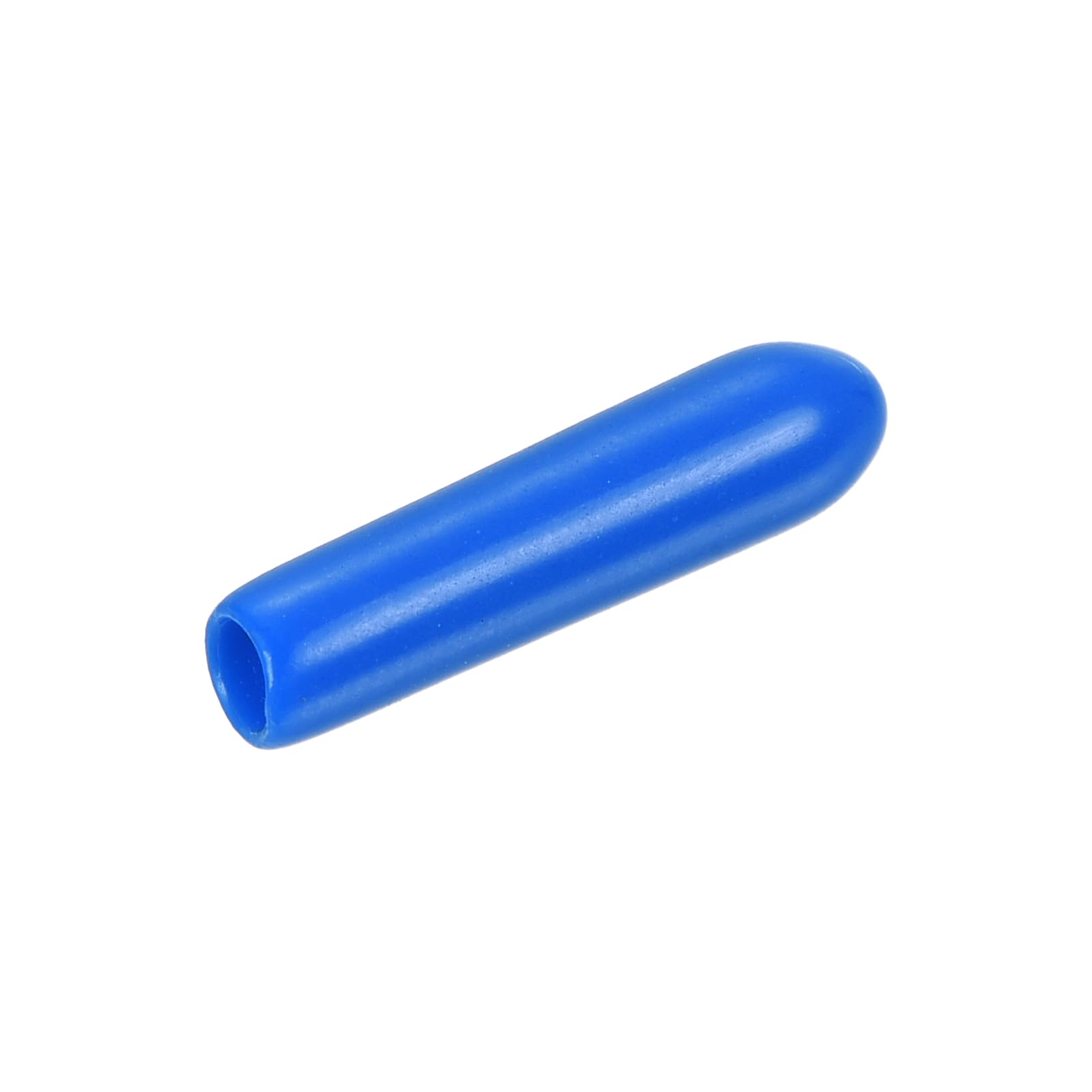 uxcell 20pcs Rubber End Caps 2.5mm ID Vinyl PVC Round Tube Bolt Cap Cover Screw Thread Protectors Blue