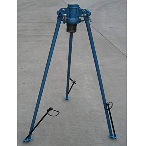 Suinga - Soporte aspersores/cañones riego 2" Metal de riego para aspersores, riego agricola, Gris