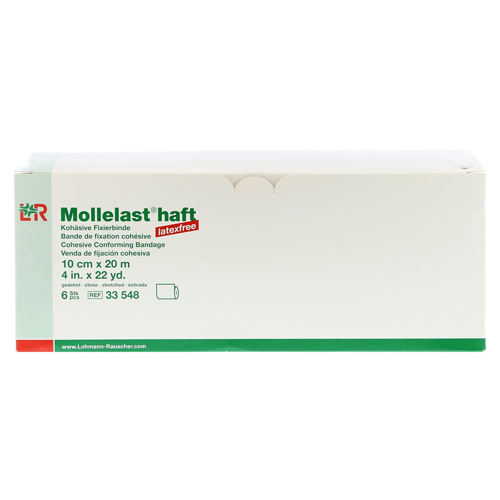 Mollelast Adhesivo Sin látex 10 Cmx20 m Blanco