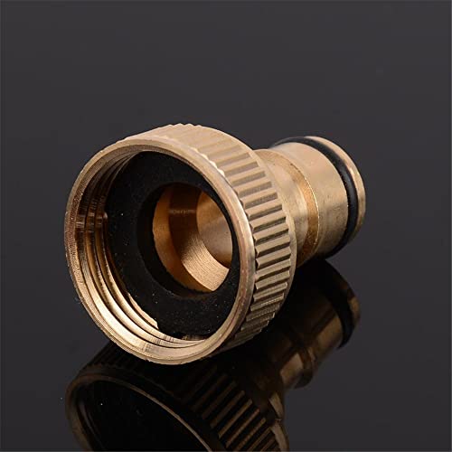 Image of NE Brass tap Adapter for Pressure Washer (Accessory Suitable for Black & Decker, Bosch and Other Machines)