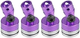 NHX NHX6077PP Aluminum Magnetic Body Mount Set Purple : 1/10