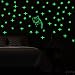 Premium Glow in The Dark Stars w/Bonus Glowing Cat - Perfect Luminous Wall Decal Stickers for Kids Boys Girls Nursery Bedroom Decor
