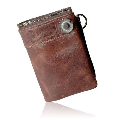 Device DKW17058 Vintage Bi-Fold Wallet, Brown