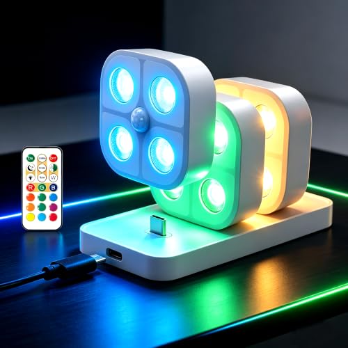 Rechargeable Puck Lights Motion Sensor