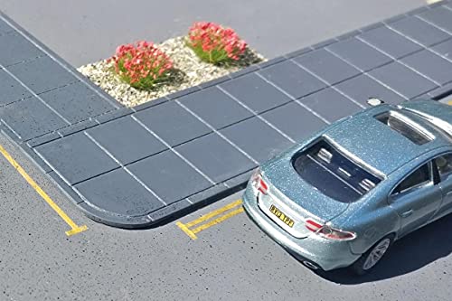 Gaugemaster- Plastique, Trottoir, BPGM382, Gris Cover
