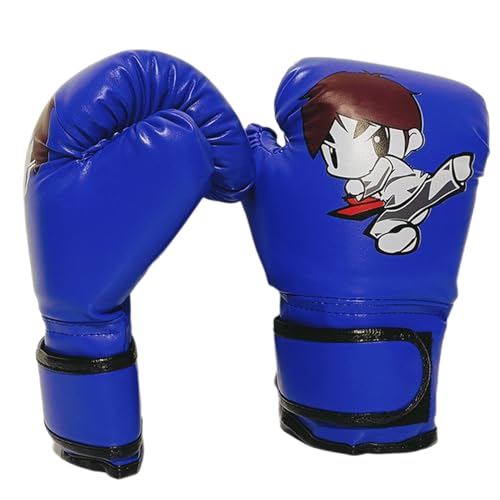 Kids Boxing Gloves - Boxing Gloves for Kids | Dibujos animados PU Leather Trainings Boxings Glovess | Sparring Gear for Kidss Youth | Home Gym Training Device | Boys and Girls Training, 3-12 Years Old