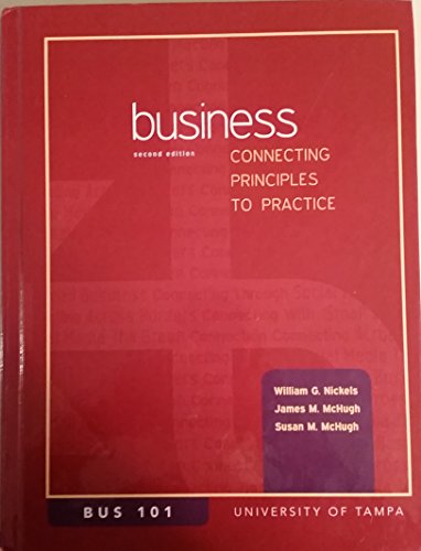 Business: Connecting Principles to Practice B00R1ZQW72 Book Cover