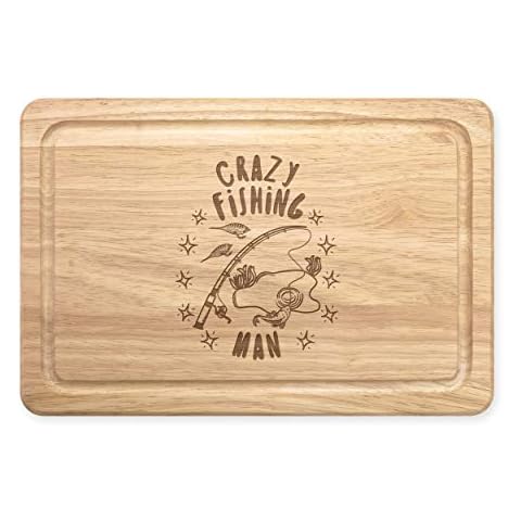 Engraved Hevea Wood Chopping Board Cover