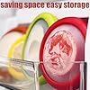 Winb Set of 4 Reusable Fruit and Veggie Savers - Ideal for Avocados, Tomatoes, Apples, Garlic, Onions, and More #1