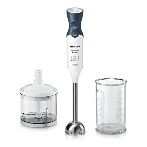 Siemens MQ66120 ergonomischer Stabmixer mit Edelstahl-Mixfuß Cover