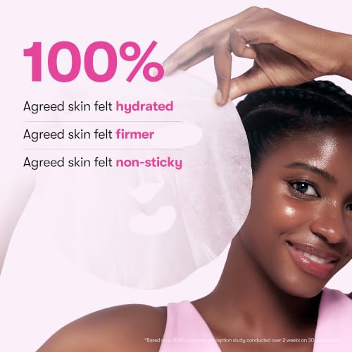 Image of VT COSMETICS CICA Collagen Daily Mask, 30 Sheet Masks with 300Da Low Molecular Collagen, CICA, Hyaluronic Acid & Niacinamide, Hydrating Firming Face Mask for Plump Skin, Korean Skincare