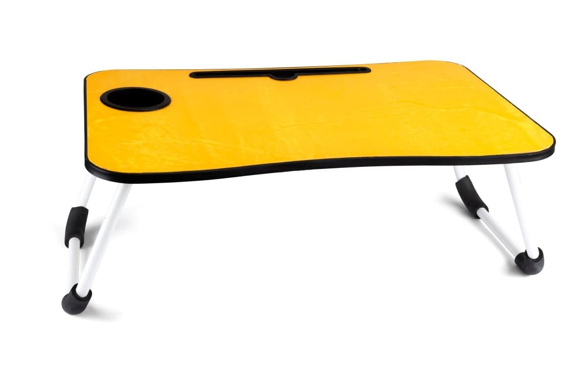 Shoprub Presents Foldable Laptop Table with Cup Holder, Study Table