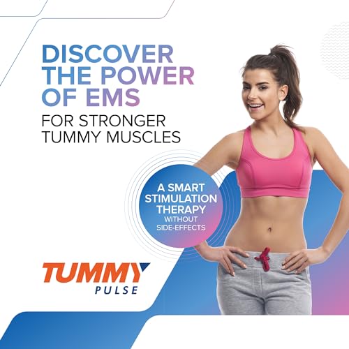 Image of COMPANIO Tummy Pulse massager device - Relief from tummy pain & Reduce Unwanted Belly /Tummy Fat - 30 different variations with 20 intensity- EMS technology Scientifically Proven - Lightweight - Change Intensity as per need - Portable - Rechargeable - No Side Effects - boost metabolism