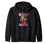 Photo Gallery beagle dog lovers mama colorato pop art da donna beagle mom felpa con cappuccio Photo Gallery beagle dog lovers mama colorato pop art da donna beagle mom felpa con cappuccio