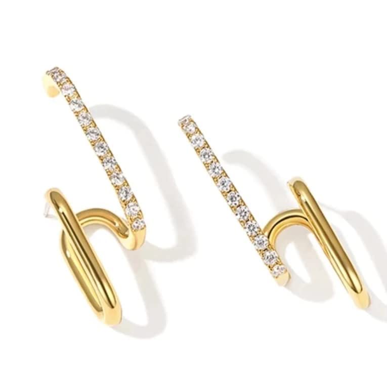 Sipsa Korean Earing Claw Ear Hook Clip Earrings for Women (B0C342BPTY) Amazon Price History, Amazon Price Tracker