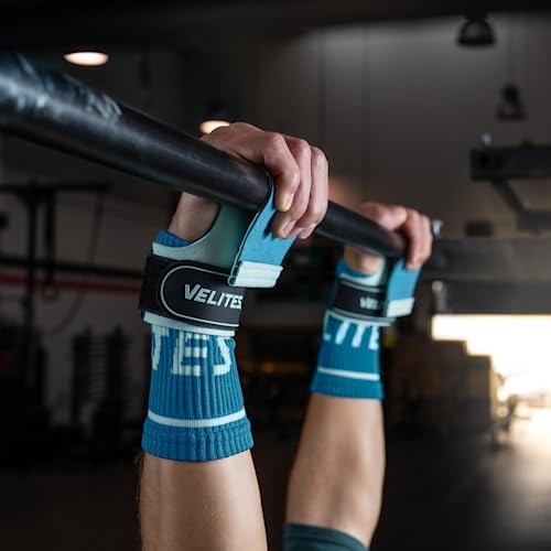 Miniatura 16 de Velites I Calleras Quad Pro Muñequeras De Tela A Juego De Regalo I Calleras Profesionales Para Cross Training O Gimnasia I Aptas Para Cualquier Superficie I Uso Con Magnesio I Diseño Sin Agujeros.