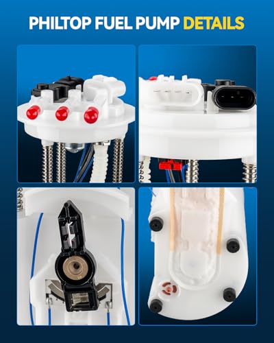 Image of PHILTOP Electric Fuel Pump Assembly FG0407 Fit for Chevrolet Silverado 1500