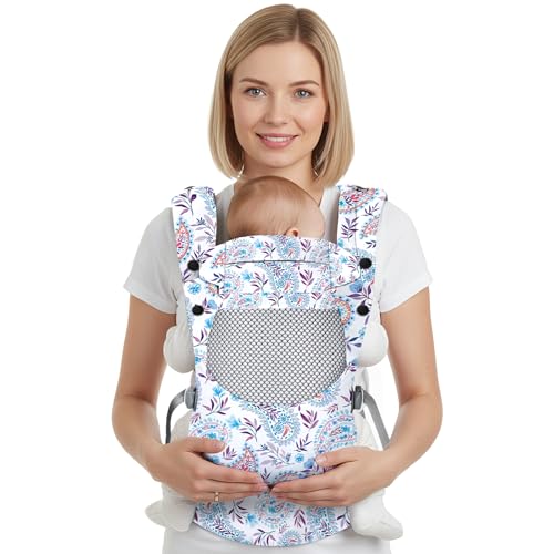 YooxArmor Mochila Portabebés,Ergonómico Portabebé Adapt para Recién 3 a 36 Meses Nacidos Desde el Nacimiento,Ajustable Cómodo y ligero, para Bebés de 3 a 30 kg