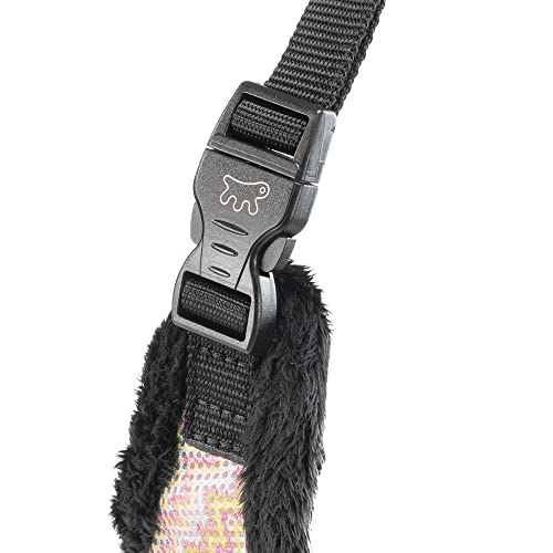 Ferplast Arnés Para Perros Gatos Nikita Fur S, Transpirable, Piel Ecológica Suave, Cintura Ajustable, Multicolor - Image 4