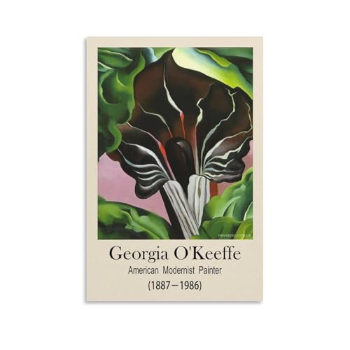 Poster Georgia-O'Keeffe pour habiller un mur vide avec une toile 60x90 cm