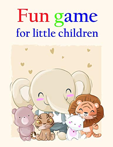 fun game for little children: Funny Coloring Animals Pages for Baby-2 (Perfect gift)