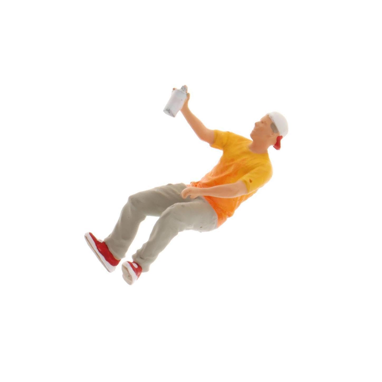 KTUXZCI Race Medal 164 Scale Figures Diorama Resin Outdoor Baseball Hat Fighting Model Gift Race Medal 164 Figure Car Mechanic Repairing Men For Fire Wheel Model Gift Toys Kids, orange, T-shirt boy