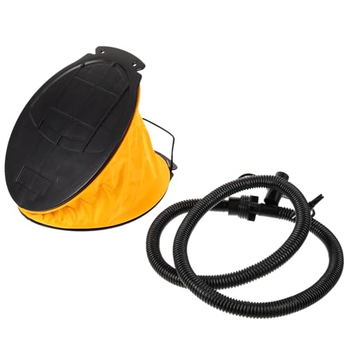 FONDOTIN 脚踏ポンプ フットポンプ 多用途ボート用 風船 マットレス対応 長ホース付き 空気入れ 抜き 手を使わず簡単操作 アウトドア スポー