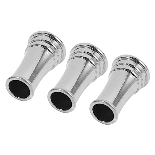 3 Pz Portapenne Rotondo in Metallo Supporto Per Penna a Immersione Singolo Porta Stilografica in Morto Che Cammina Alunno Rame Scolpito