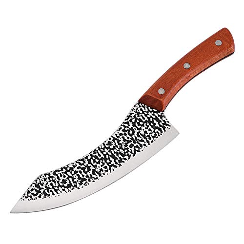 shenglan Meat cleaver, 11.8 inch vegetable and stainless steel kitchen knife chef knife with ergonomic handle, suitable for home, kitchen and dining room