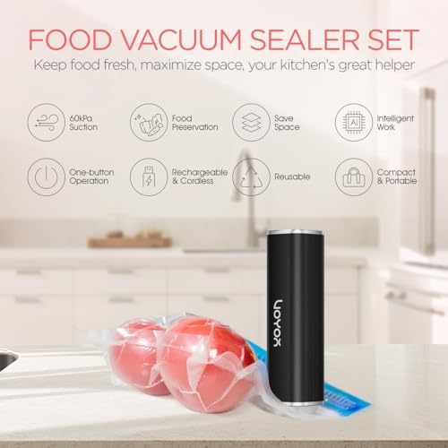 Portable Handheld Vacuum Sealer Kit for Food Preservation