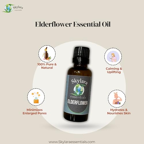 Aceite Esencial de Saúco, 100% Puro y Natural, 30 ml miniatura 2