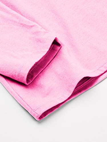 Just My Size Women's Plus Size Vneck Long Sleeve Tee, Pink Swish, 2X