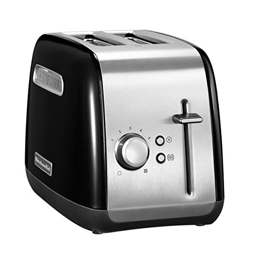 KitchenAid 5KMT2115EOB TOSTADORA DE 2 RANURAS NEGRO ONIX