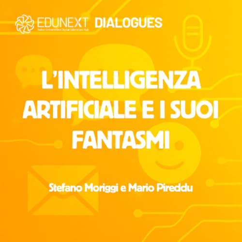 『L'Intelligenza Artificiale e i suoi fantasmi』のカバーアート