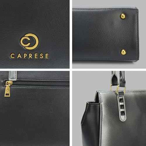 Image of Caprese Dee Medium Satchel Bag for Women with Adjustable & Detachable Strap & Multiple Compartments | Versatile Shoulder, Crossbody & Handheld Bag for Work, Travel, and Everyday Use