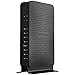 NETGEAR C3700-100NAR C3700-NAR DOCSIS 3.0 WiFi Cable Modem Router with N600 8x4 Download speeds for Xfinity from Comcast, Spectrum, Cox, Cablevision (Renewed)