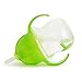 Munchkin Any Angle Sippy Cup for Toddlers, Spill Proof Weighted Straw Cup with Transition Handles for Babies 6 Months and Up, 7 Ounce, Green