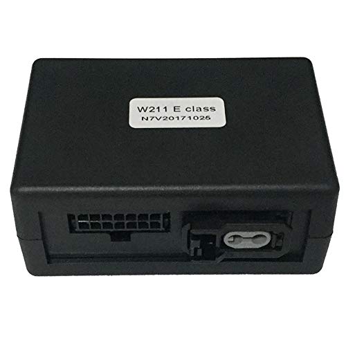 Kit de Radio Fibra óptica Clase E W211 E200 E220 E230 AUX Coche decodificador Caja del Adaptador del Amplificador 2002-2012