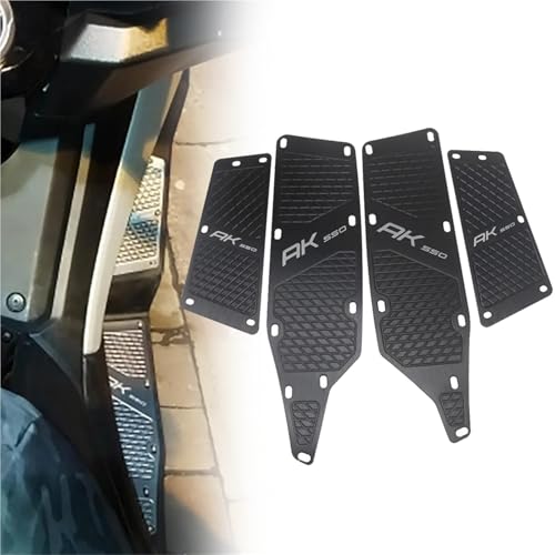 Marchepieds pour Kymco AK550 2017-2024 repose-pieds de remplacement en aluminium