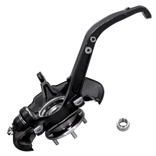 Image of Detroit Axle - Front Steering Knuckles & Wheel Bearing Hubs for 2008-2012 Honda Accord 2009-2014 TSX Steering Knuckles & Wheel Bearing Hubs Replacement