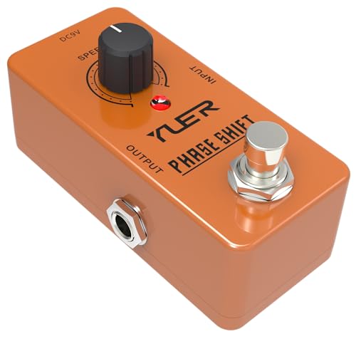 Phase Shift, Guitar Effects Pedal, Mini Single Type, True Bypass, DC 9V, for Electric Guitar and...
