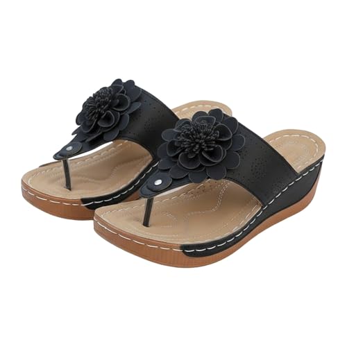 Sandales compensées femme bohème idéales pour flâner sur la plage et vos vacances d'été
