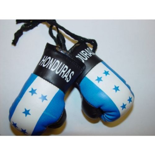 Honduras Flag Mini Boxing Gloves Ideal for Car Home or Office