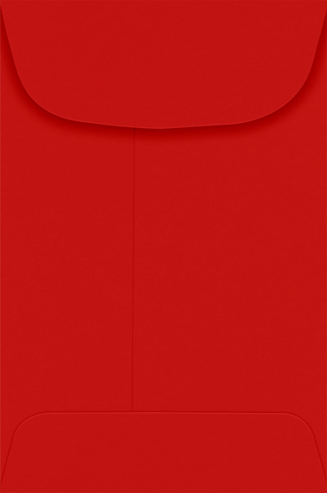LUXPaper #4 Coin Envelopes | Peel & Press | 3'' x 4 1/2'' | Ruby Red | 80lb. Text | 1,000 Qty