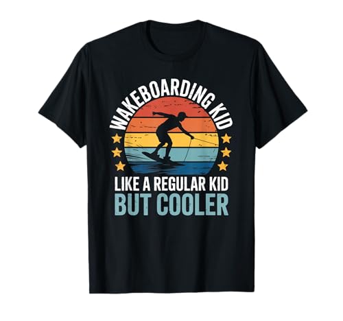 Lustiges Wakeboarding Kid Wakeboard T-Shirt